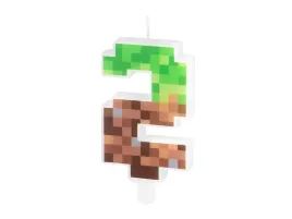 swieczka-urodzinowa-z-cyfra-2-minecraft-piksele
