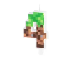 swieczka-urodzinowa-z-cyfra-4-minecraft-piksele