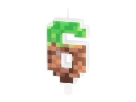 swieczka-urodzinowa-z-cyfra-6-minecraft-piksele