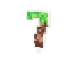 swieczka-urodzinowa-z-cyfra-7-minecraft-piksele