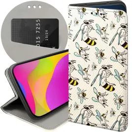etui-z-klapka-do-google-pixel-9-pro-xl-wzory-owady-motyle-pszczolki-futeral