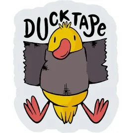 kolorowa-naklejka-na-samochod-auto-smieszna-duck-tape-tasma-kaczka-15x12