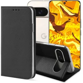 etui-z-klapka-do-google-pixel-9-pixel-9-pro-czarne-zamykane-magnetyczne