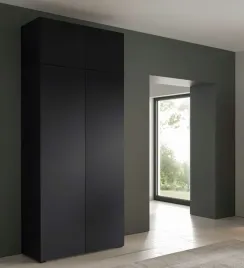 szafa-alex-z-nadstawka-szerokosc-100-cm-front-gladki-czarny-mat-korpus