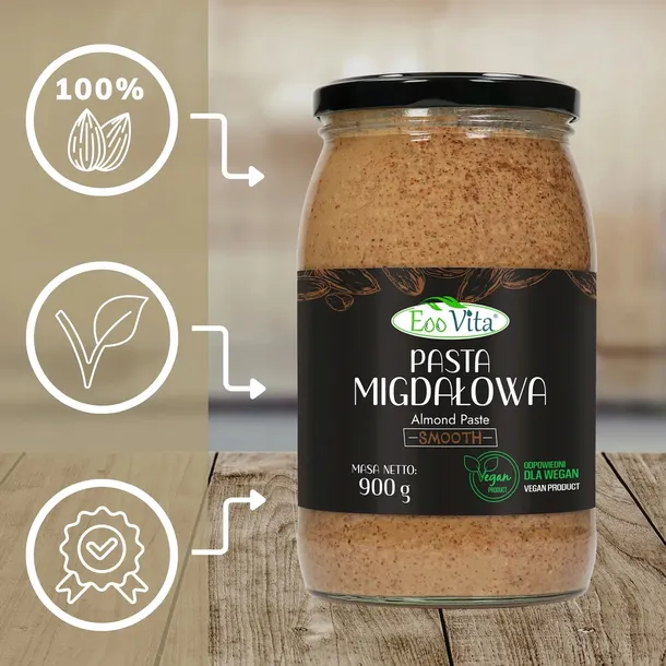 pasta-migdalowa-900-g-produkt-nie-zawiera-antyzbrylaczy-barwnikow-cukru-drozdzy-glutenu-gmo-jajek-konserwantow-laktozy-nabialu-oleju-palmowego-pestek-pszenicy-soi-tluszczy-trans-utwardzanych