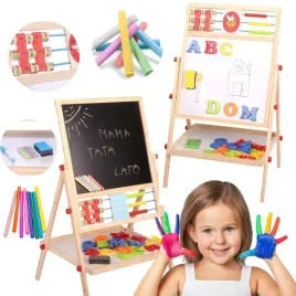 tablica-dla-dziecka-dwustronna-edukacyjna-magnetyczna-kredowa-xxl-gratis