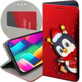 etui-do-samsung-galaxy-m15-5g-wzory-swieta-christmas-mikolaj-pingwin-case