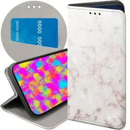 etui-z-klapka-do-samsung-galaxy-m15-5g-wzory-biale-kamien-ksztalty-futeral