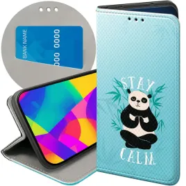 etui-z-klapka-do-samsung-galaxy-m15-5g-wzory-panda-bambus-pandy-futeral