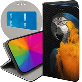 etui-z-klapka-do-samsung-galaxy-m15-5g-wzory-papuga-papuzka-tukan-futeral