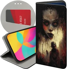 etui-do-motorola-moto-g85-wzory-halloween-zombie-dynie-czaszki-czarownice