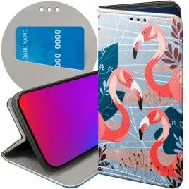 etui-z-klapka-do-motorola-moto-g85-wzory-flaming-flamingi-ptaki-futeral