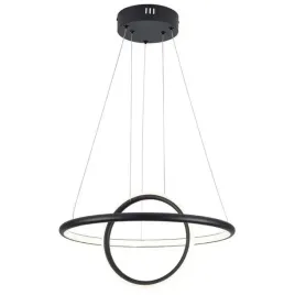 lampa-zyrandol-czarny-led-2-pierscienie-obrecze-ringi-kola-czarne-okregi
