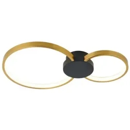 lampa-sufitowa-zlota-plafon-zloty-led-2-ringi-obrecze-zlote-gold-kola-ring