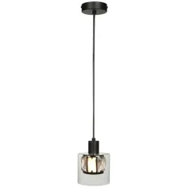 lampa-wiszaca-czarna-zyrandol-glamour-black-1-klosz-szklo-krysztal-crystal
