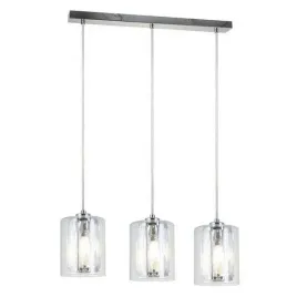 lampa-wiszaca-zyrandol-glamour-chrom-3-klosz-szklo-szklany-krysztal-crystal