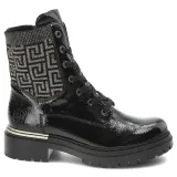 botki-rieker-72607-00-black-combination-stan-nowy