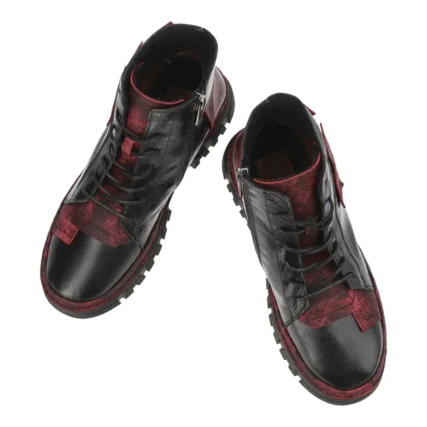 botki-ravini-vt20-black-red-kolor-czerwony-czarny