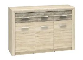 komoda-3-drzwiowa-z-szufladami-3d3sz-138-cm-dab-sonoma-kastiel-ml