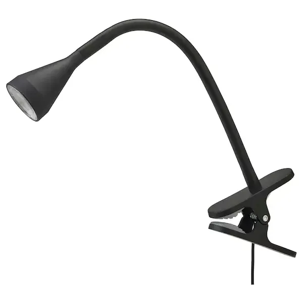 ikea-navlinge-reflektor-z-klamra-led-czarny