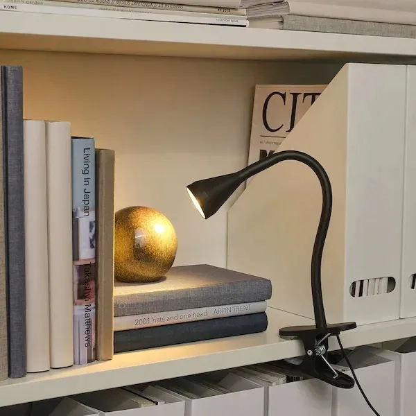 ikea-navlinge-reflektor-z-klamra-led-czarny-stan-nowy