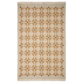 ikea-telegraflinje-dywan-tkany-na-plasko-zoltobezowy-170x240-cm