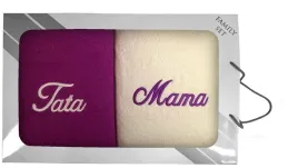 komplet-recznikow-2szt-mama-tata-4-0643-2x70-140-extraposciel