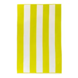 recznik-plazowy-neon-seledyn-bialy-100x160