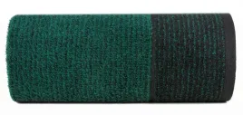 recznik-leon-czarny-turkus-eurofirany-70x140