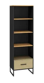 regal-mlodziezowy-1sz-cm-craft-zloty-czarny-stal-premium-collen-ml
