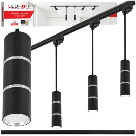 oswietlenie-szynowe-szyna-1m-3x-lampa-wiszaca-led-tuba-gu10-czarna-srebrna