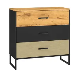 komoda-z-szufladami-3sz-92cm-craft-zloty-czarny-stal-premium-collen-ml