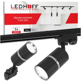 reflektor-szynowy-led-lampa-oprawa-na-zarowke-gu10-czarna-srebrna-na-szyne