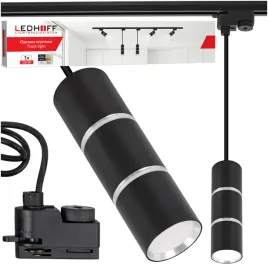 lampa-wiszaca-led-reflektor-szynowy-oprawa-tuba-gu10-czarna-srebrna-spot