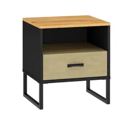 stolik-nocny-mlodziezowy-45cm-craft-zloty-czarny-stal-premium-collen-ml