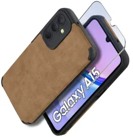 etui-do-samsung-a15-5g-silikonowe-skorzane-vintage-case-szklo-na-ekran-9h