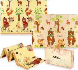 mata-dziecieca-skladana-nils-fun-forest-rozmiar-190-x-150-cm