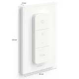 pilot-przelacznik-sciemniacz-philips-hue-dimmer-switch-bluetooth-zigbee-stan-nowy-waga-z-opakowaniem-0-17-kg