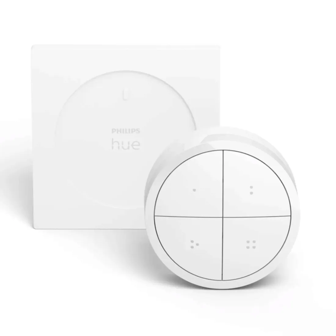 pilot-przelacznik-scienny-sciemniacz-bialy-philips-hue-bluetooth-zigbee-stan-nowy