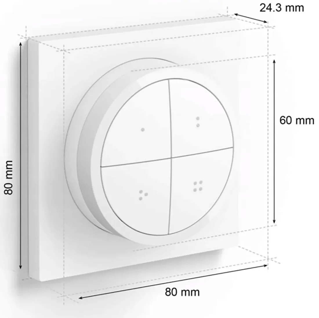 pilot-przelacznik-scienny-sciemniacz-bialy-philips-hue-bluetooth-zigbee