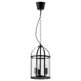 ikea-galjon-lampa-wiszaca-czarny-przezroczysty-szklo-25-cm