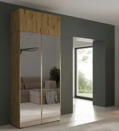 szafa-alex-z-nadstawka-szerokosc-100-cm-front-gladki-dab-artisan-lustra-k
