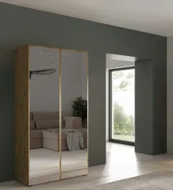 szafa-alex-szerokosc-100-cm-front-gladki-dab-artisan-lustra-korpus-dab-ar
