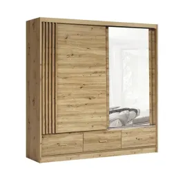 garderoba-szafa-przesuwna-200-cm-artisan-lamele-szuflady-lustro-candy-fd
