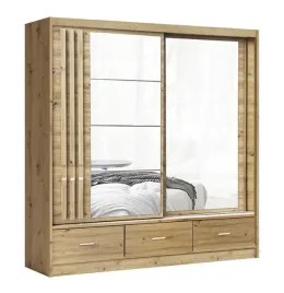 garderoba-szafa-przesuwna-200-cm-artisan-lamele-szuflady-lustra-candy-3-fd