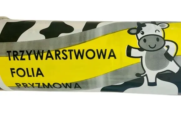 FOLIA PRYZMOWA 8x33 CZARNO-CZARNA