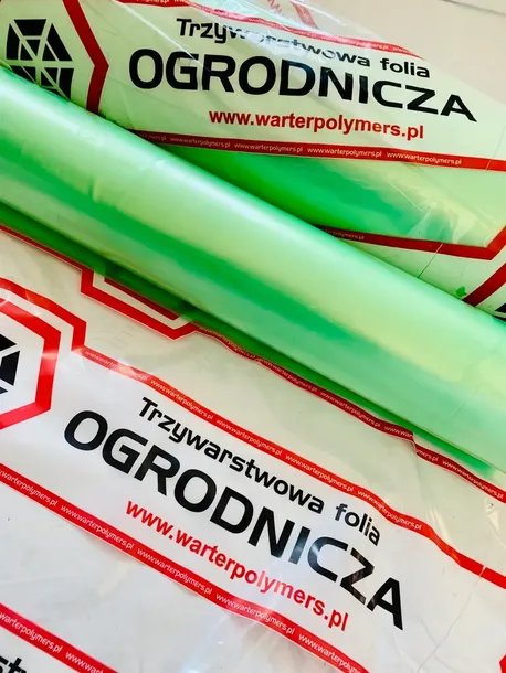 FOLIA OGRODNICZA TUNELOWA UV4 4-SEZONOWA 8x33 OBR, produkcja 2026