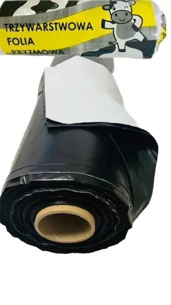 FOLIA KISZONKARSKA PRYZMOWA 10x33 CZARNO-BIAŁA