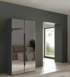 szafa-alex-z-uchwytami-szerokosc-100-cm-front-gladki-antracyt-lustra