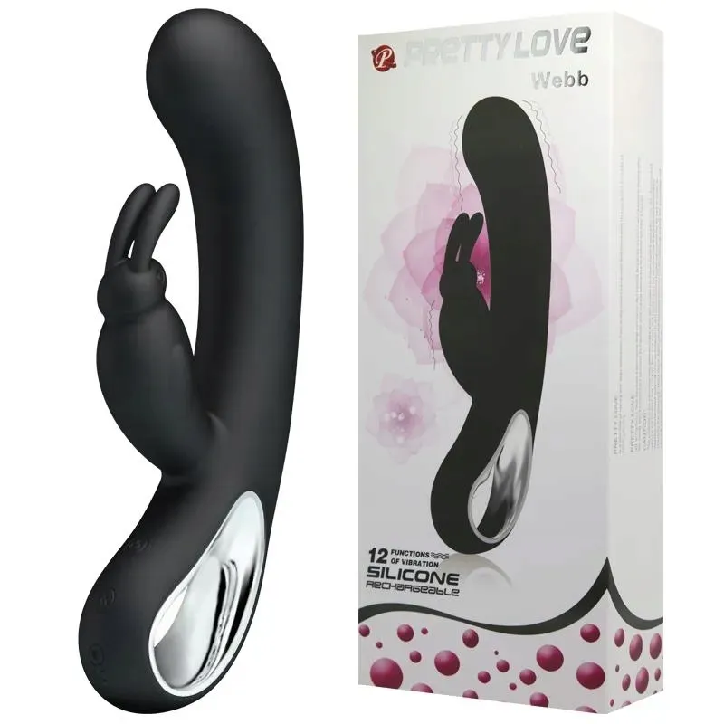 wibrator-g-masazer-pretty-love-webb-black-usb-12-function